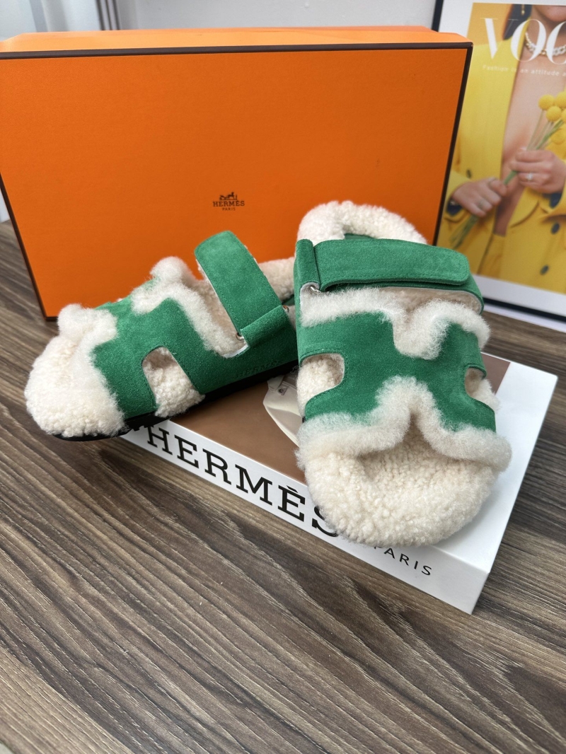 Hermes Slippers